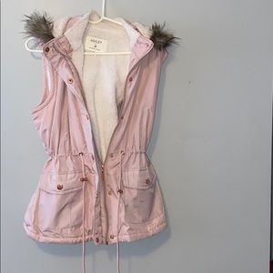 Pink vest